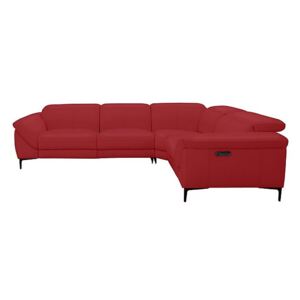 Galaxy Power Corner Sofa with Power Headrests- World of Leather