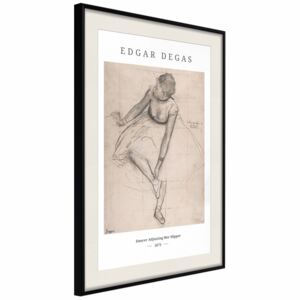 Poster Edgar Degas: Dancer Adjusting Her Slipper [Poster]