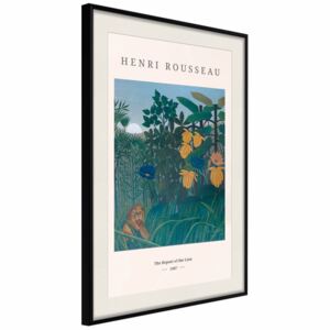 Poster Henri Rousseau: The Repast of the Lion [Poster]