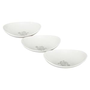 Monsoon Filigree Silver Set Of 3 Dipping Bowls