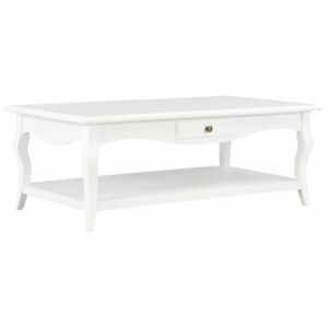 VidaXL Coffee Table White 110x60x40 cm MDF