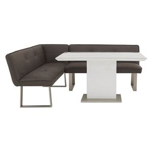 Central Park Dining Table and Left-Hand Facing Corner Bench Set