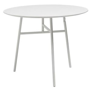 Tilt Top Foldable table - Ø 90 cm by Hay White