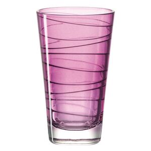 Vario Long drink glass - H 12,6 cm by Leonardo Purple
