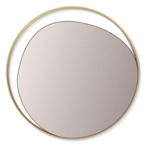 Ellipse Wall mirror - / Ø 80 cm by RED Edition Gold/Metal