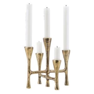 Tristy Candelabra by House Doctor Gold/Metal