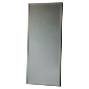 Arlesey Large Rectangle Leaner Mirror - Silver