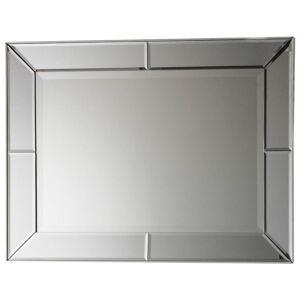 Keynsham Medium Rectangle Wall Mirror - Silver