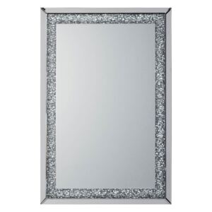 Hank Large Rectangle Wall Mirror - Silver