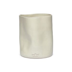 Bosselé Utensils pot - / Vase - Ø 14.5 x 19 cm - Ceramic by Dutchdeluxes White