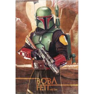 Poster Star Wars: The Mandalorian - Boba Fett, (61 x 91.5 cm)