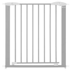 Badabulle Safety Gate Safe & Lock Metal Grey 73-81.5 cm