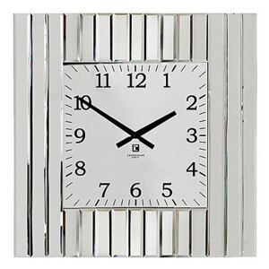 Metropolis Wall Clock - Silver