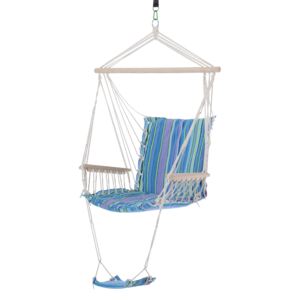 Outsunny Hanging Swing Chair-Multi-Color/White Rope