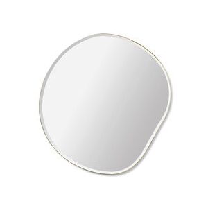 Pond Small Wall mirror - / 52 x 50 cm by Ferm Living Gold/Metal