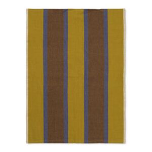 Hale Tea towel - / 50 x 70 cm by Ferm Living Yellow