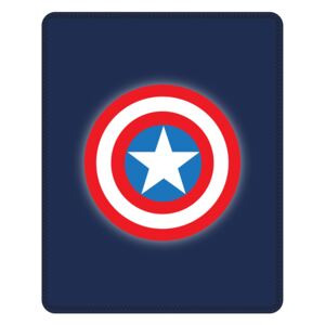 Marvel Avengers Captain America Shield Fleece Blanket