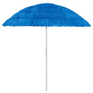 VidaXL Beach Umbrella Blue 240 cm