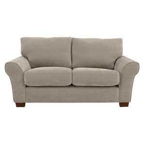Rosie 2 Seater Handcrafted Supersoft Fabric Sofa - Beige