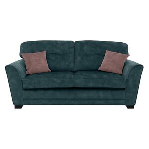 Nelly 3 Seater Fabric Sofa - Teal