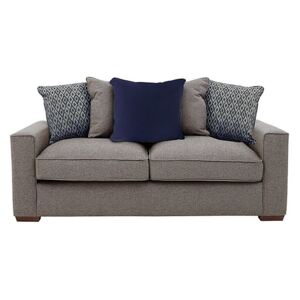 Comfi 3 Seater Fabric Pillow Back Sofa Bed - Grey
