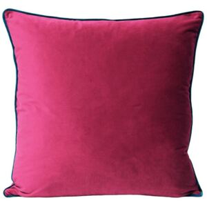 Meridian Filled Cushion Raspberry Teal