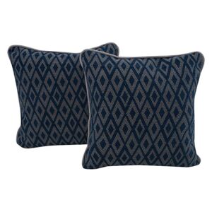 Mimi Pair of Scatter Cushions - Blue