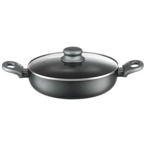 Frying pan with lid deep induction Graphite 28 cm AMBITION