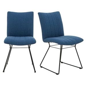 Ace Pair of Dining Chairs - Blue