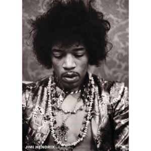 Poster Jimi Hendrix - Hollywood 1967, (59.4 x 84.1 cm)