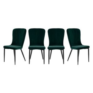 Set of 4 Raph Chairs - Green
