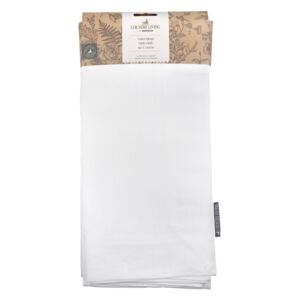 Country Living Linen Blend Tablecloth - White 140x230cm