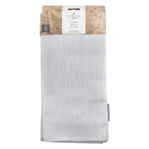 Country Living Linen Blend Tablecloth - Grey 140x230cm