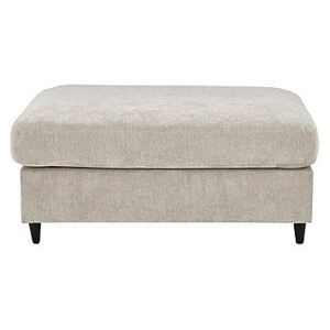 Esprit Small Fabric Stool Sofa Bed - Silver