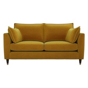 The Lounge Co. - Colette Fabric 2 Seater Sofa - Yellow