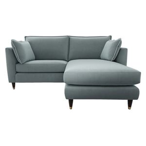 The Lounge Co. - Colette Fabric Chaise End Sofa - Blue