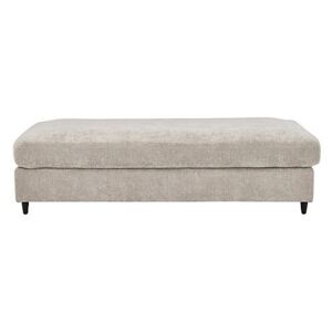 Esprit Large Fabric Stool Bed - Silver