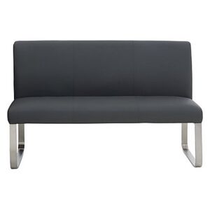 Cocoon High Back Dining Bench - Black