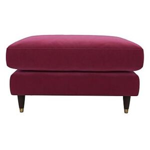 The Lounge Co. - Colette Fabric Footstool - Pink