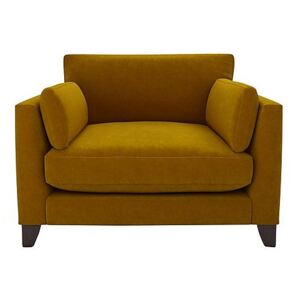 The Lounge Co. - Peyton Fabric Snuggler - Yellow