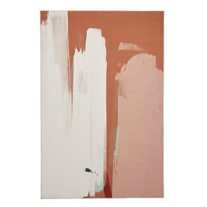 Michelle Collins Abstract Art Terracotta and Cream Rug - 150cm-x-230cm