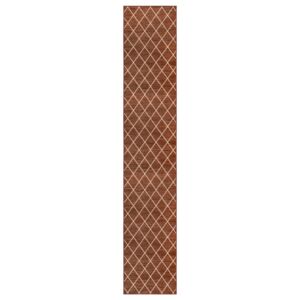 Carpet Runner Dark Brown 80x600 cm