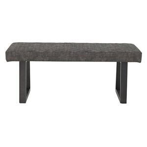 Compact Earth Low Dining Bench - Grey