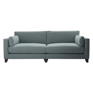 The Lounge Co. - Peyton 4 Seater Fabric Sofa - Blue