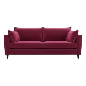 The Lounge Co. - Colette Fabric 4 Seater Sofa - Pink