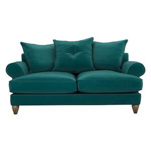 The Lounge Co. - Bronwyn 2.5 Seater Fabric Scatter Back Sofa - Teal