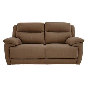 Touch 2 Seater Heavy Duty Fabric Manual Recliner Sofa with USB Ports