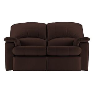 G Plan - Chloe 2 Seater Leather Recliner Sofa - Brown