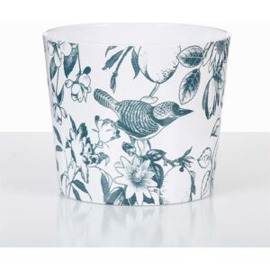 Kingfisher Teal Ceramic Pot - 14cm