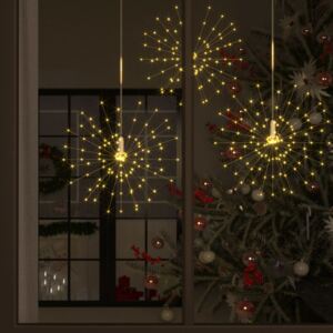 VidaXL Outdoor Christmas Firework Light Warm White 50cm 140 LEDs